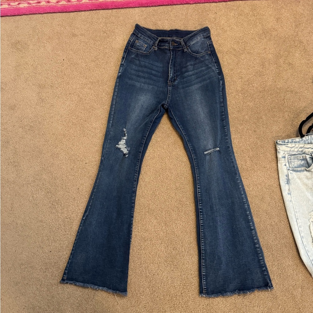 SHEIN Women's Flared Jeans